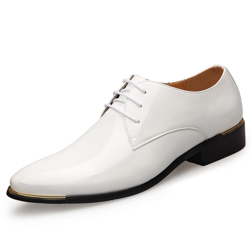 Lederschuh Envernizado