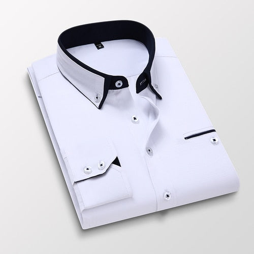 Herren-Businesshemd Plus Size Carino