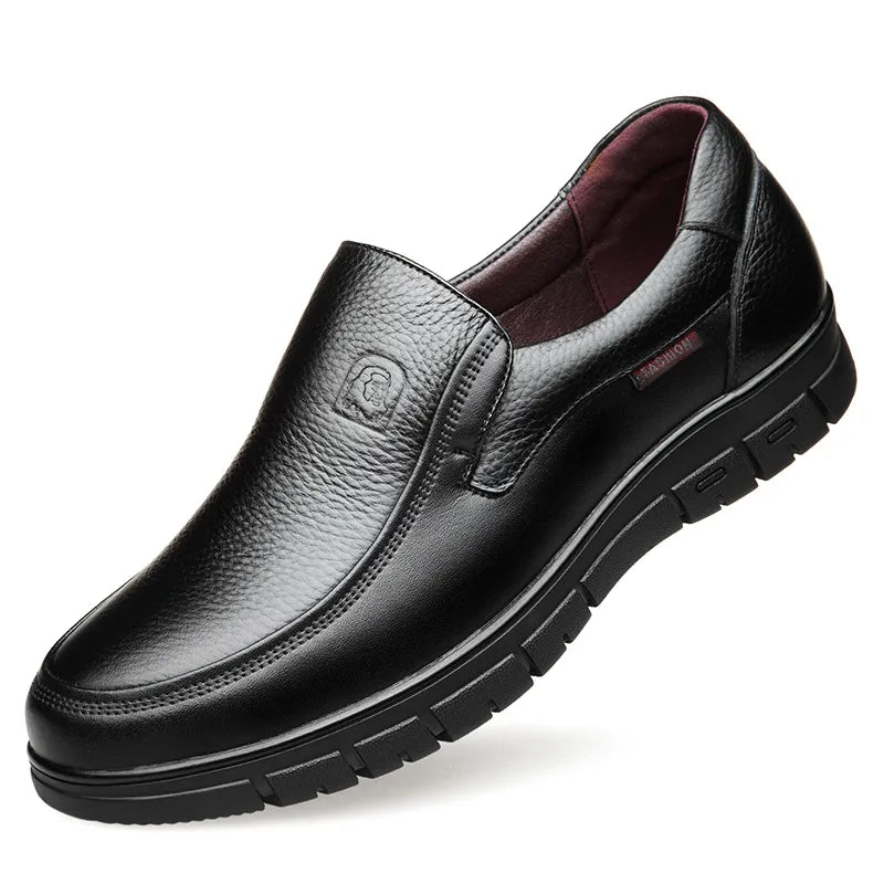 Herren-Businessschuh Echtleder
