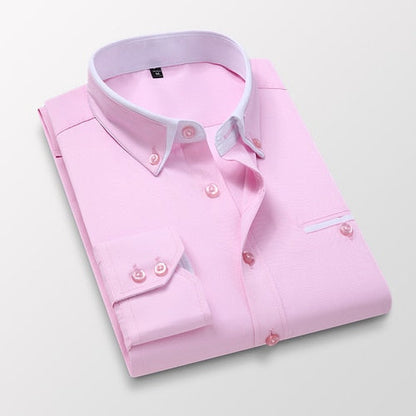 Herren-Businesshemd Plus Size Carino