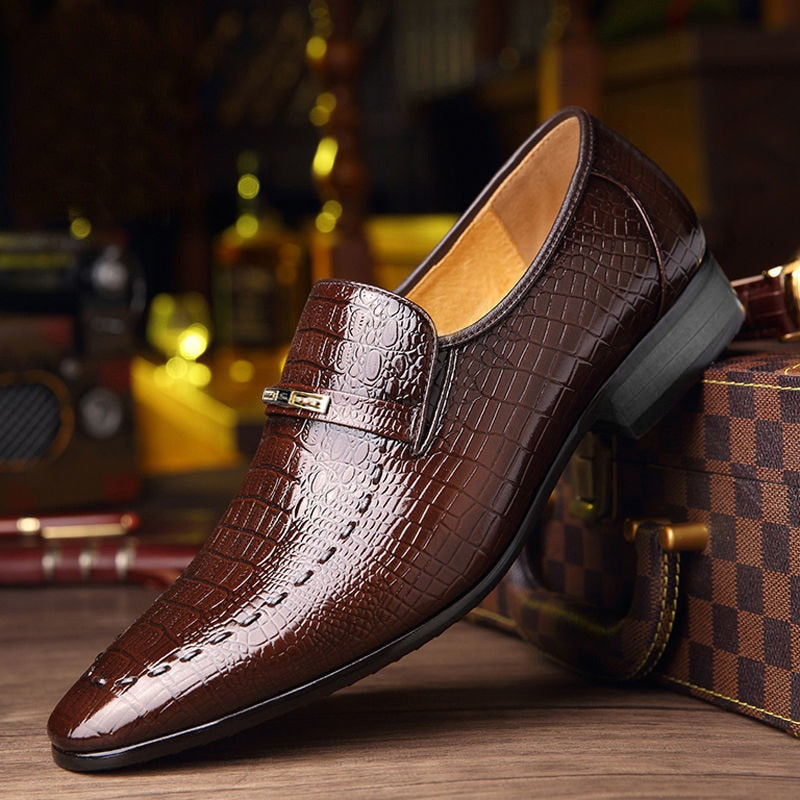 Herren-Casualschuh Crocodile