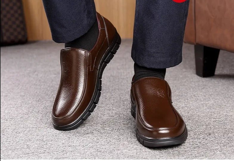 Herren-Businessschuh Echtleder