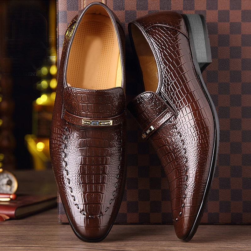 Herren-Casualschuh Crocodile