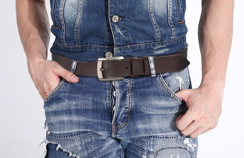 Herrengürtel Leder Coolerfire