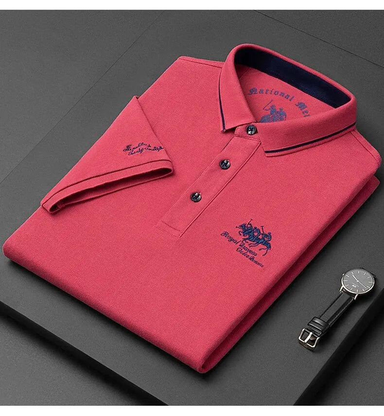 Herren-Poloshirt Horse