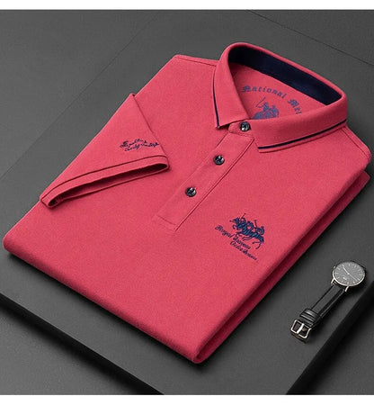 Herren-Poloshirt Horse