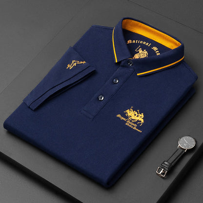 Herren-Poloshirt Horse