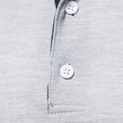 Herren-Poloshirt Langarm