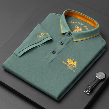 Herren-Poloshirt Horse