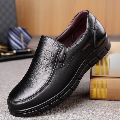Herren-Businessschuh Echtleder