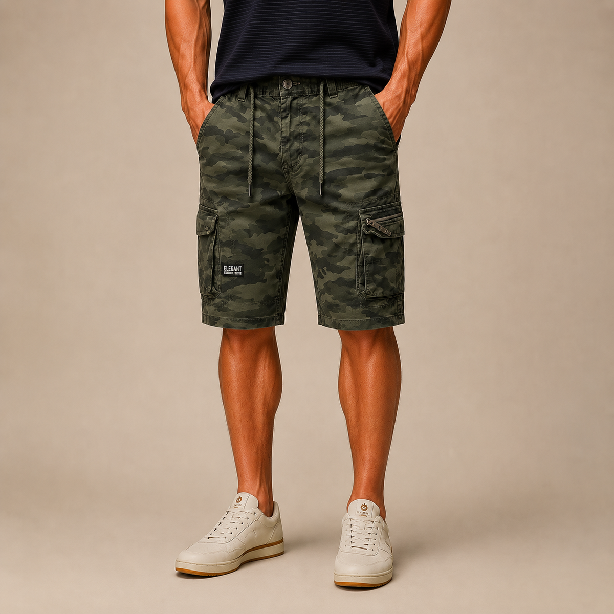 Herrenshorts Camuflado