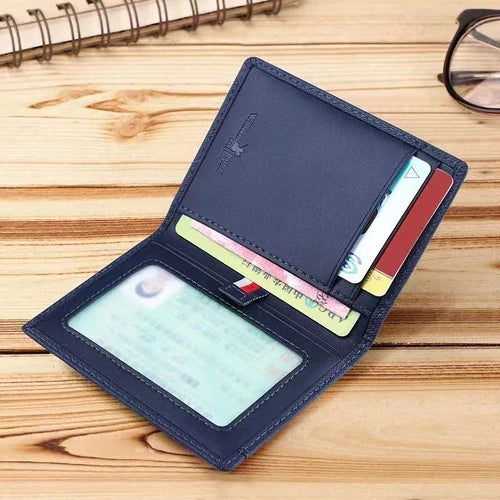 Schmale Lederbrieftasche Willian Polo