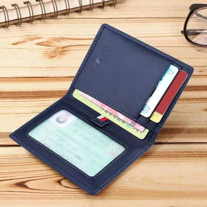 Schmale Lederbrieftasche Willian Polo