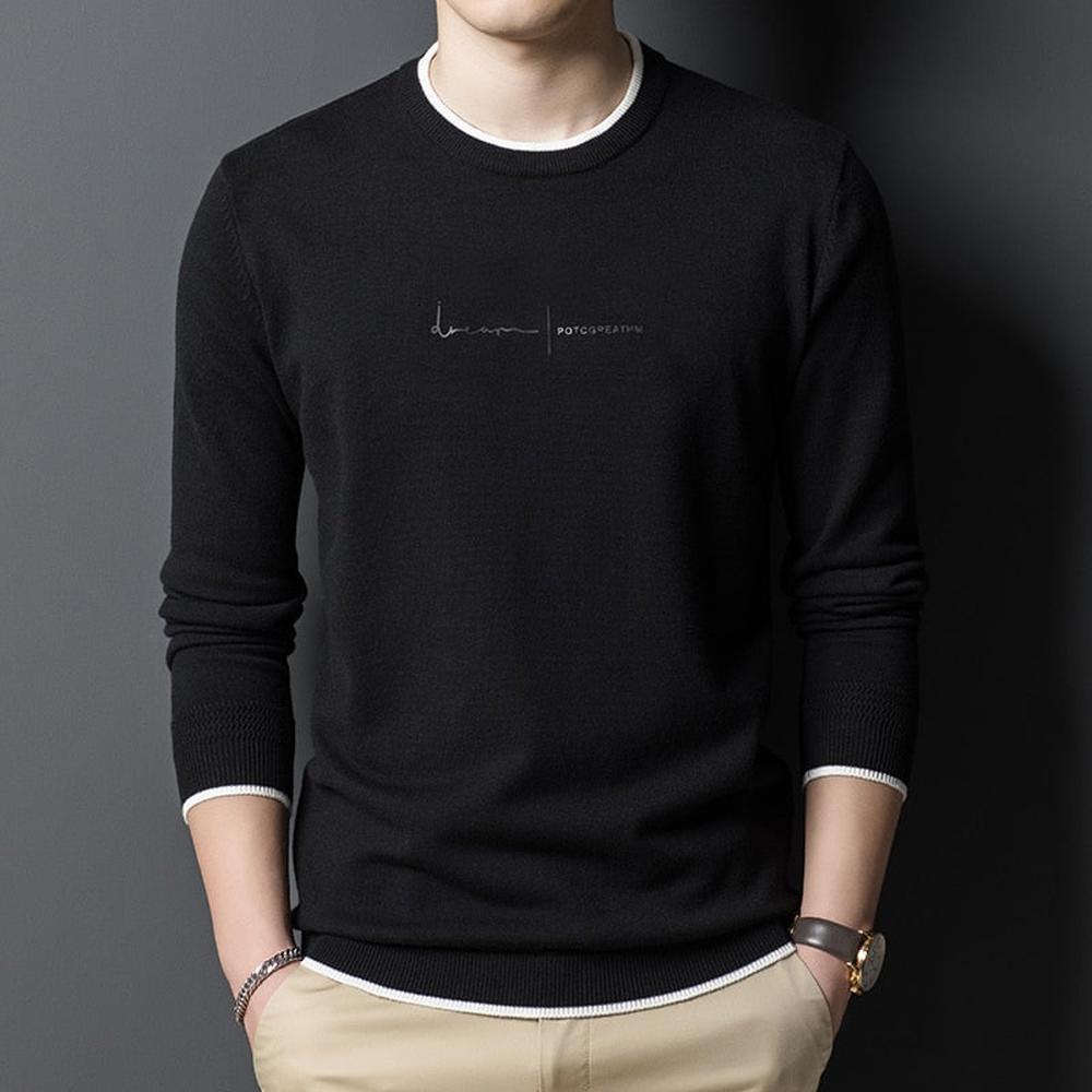 Herrenpullover Lean