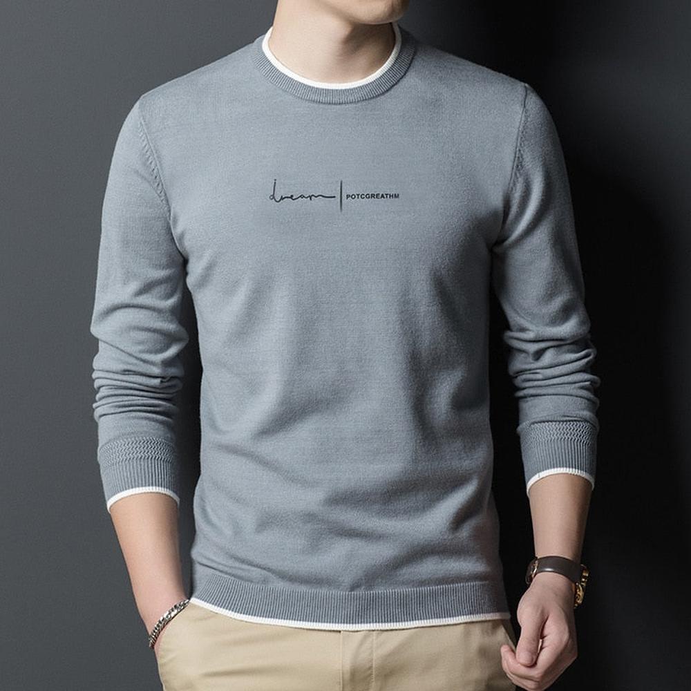 Herrenpullover Lean